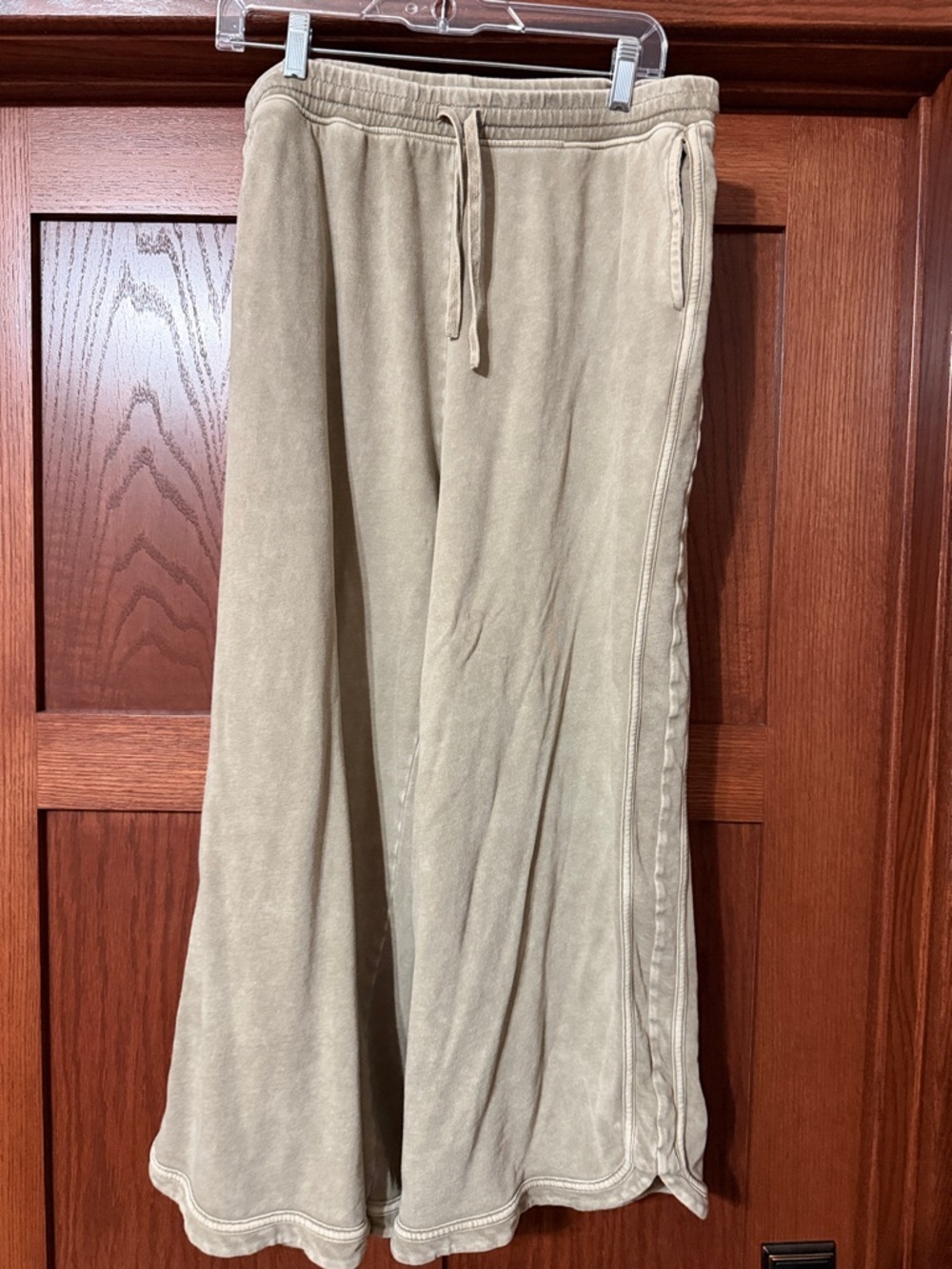 Three Bird Nest Neutral Tan  Lounge Pants - XL